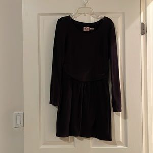 Juicy Couture Black Sweatshirt Dress Sz P